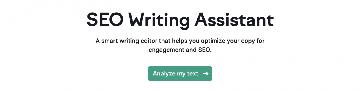 SEO Writing Assistant